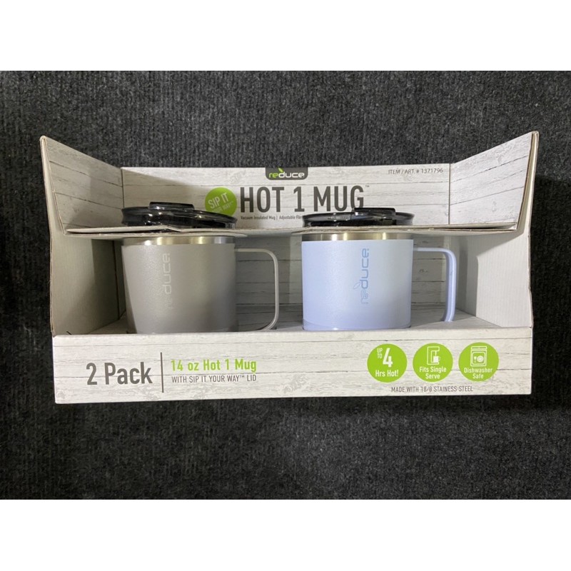 [Bill Mỹ] Ly giữ nóng Reduce Hot 1 Mug 410ml