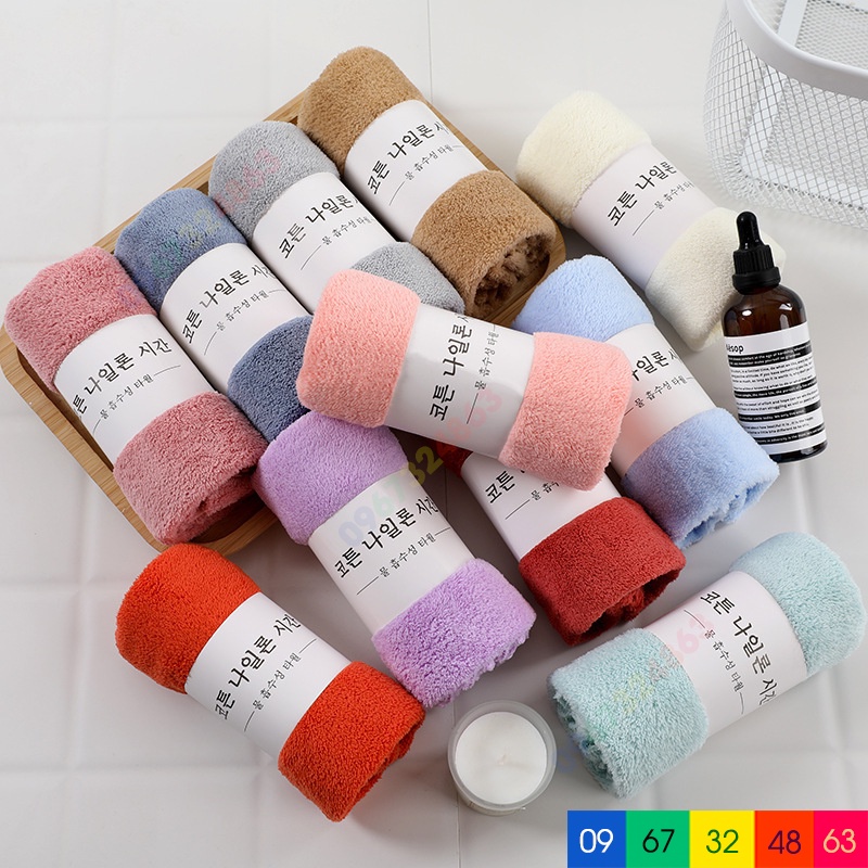 Khăn Mặt Hàn Quốc Siêu Mềm Mại Siêu Thấm Hút 50x30cm