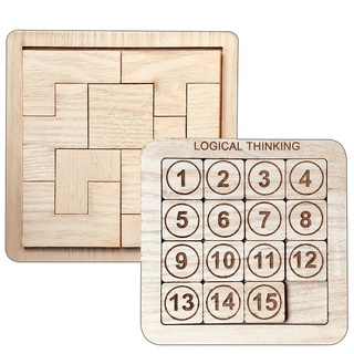 Đồ Chơi Giải Đố Hack Não Xếp Hình Tetris Tangram Và Bảng Trượt Số Logical Thinking Kích Thích Tư Duy Phát Triển Trí Tuệ