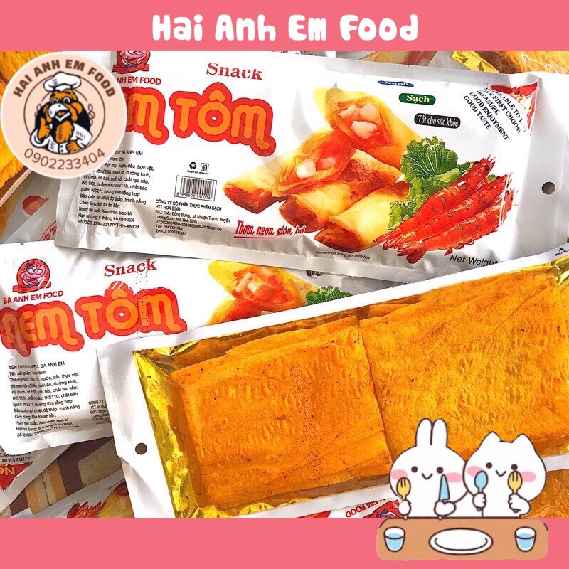 Gói Snack Nem Tôm Thơm Ngon