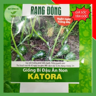 Hạt giống Bí đậu ăn non Katora dễ trồng quanh năm , phát triển mạnh , thu hoạch non sau 40 ngày
