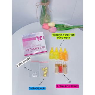 Set kích trắng vitamin x10 Myô