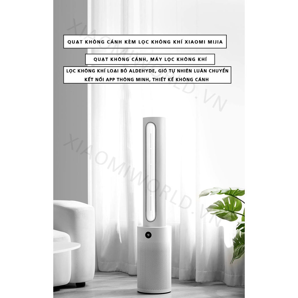 Quạt Không Cánh Xiaomi Kèm Lọc Không Khí Xiaomi Mijia Newmodel