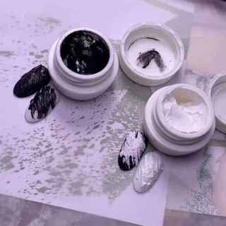 Gel xi măng trắng-đen