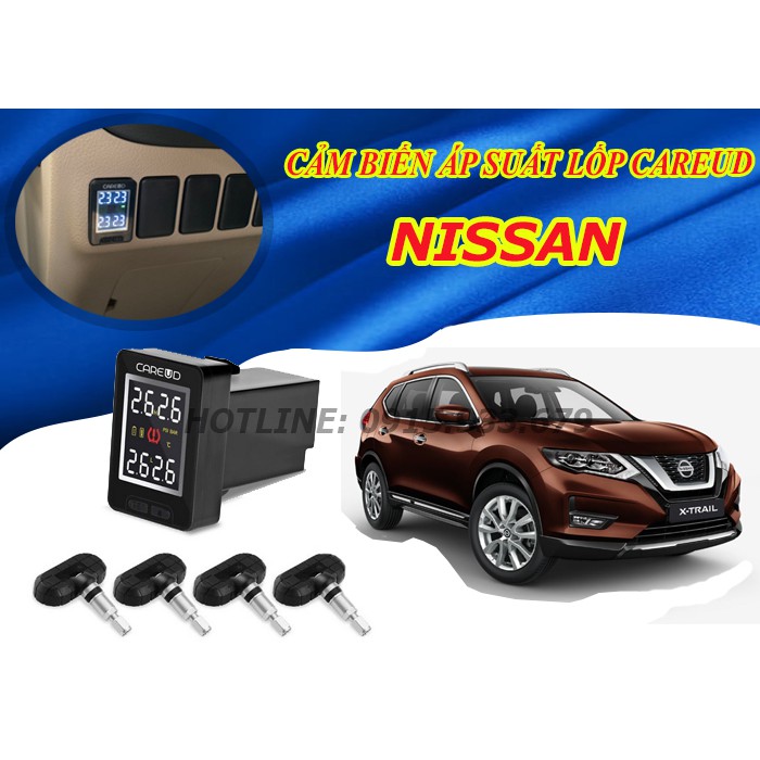 Cảm Biến Áp Suất Lốp Cho Xe Nissan Hãng CAREUD U912-Bảo hành 12 tháng