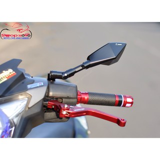 Gương Rizoma cao cấp 5 cạnh cá tính (01 bộ gồm 2 chiếc)