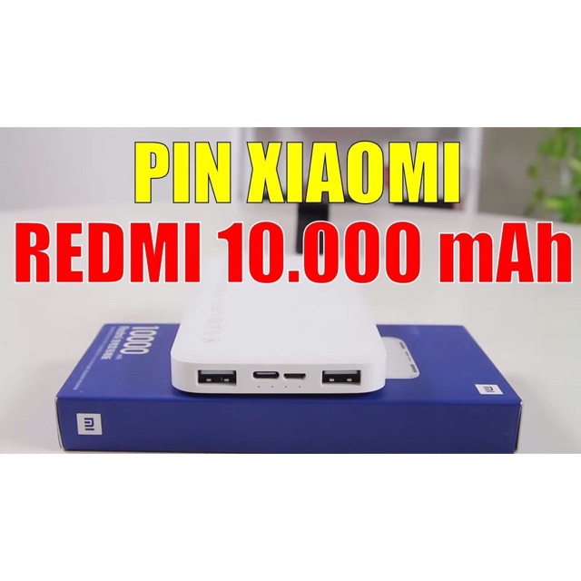 [Hà Nội] Pin sạc dự phòng Xiaomi Redmi 10000mah chính hãng DGW