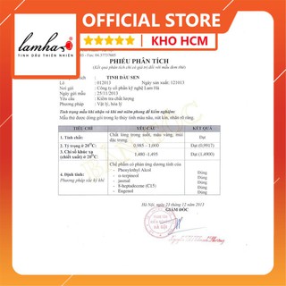 Tinh dầu Hoa Sen LAMHA 10ml