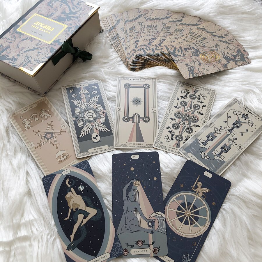 Bộ Bài Arcana Iris Sacra Tarot (Mystic House Tarot Shop)