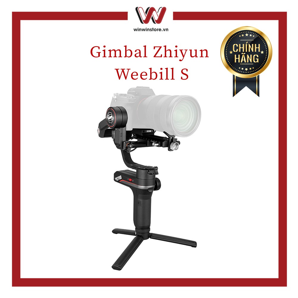 Thiết bị tay cầm chống rung - Gimbal Zhiyun Tech Weebill S | BigBuy360 - bigbuy360.vn