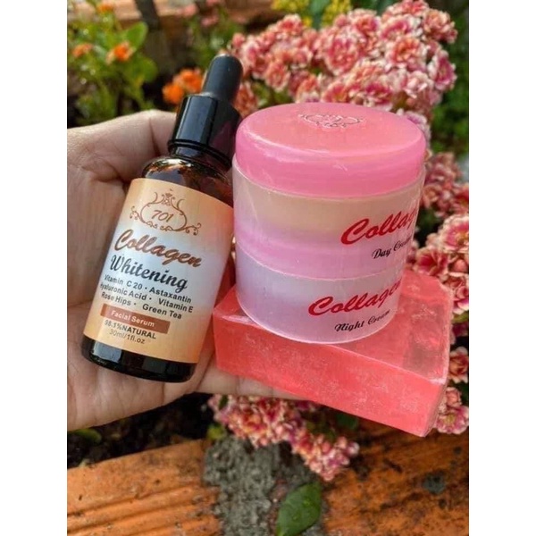 Bộ kem nám Collagen Plus Vit E thai lan