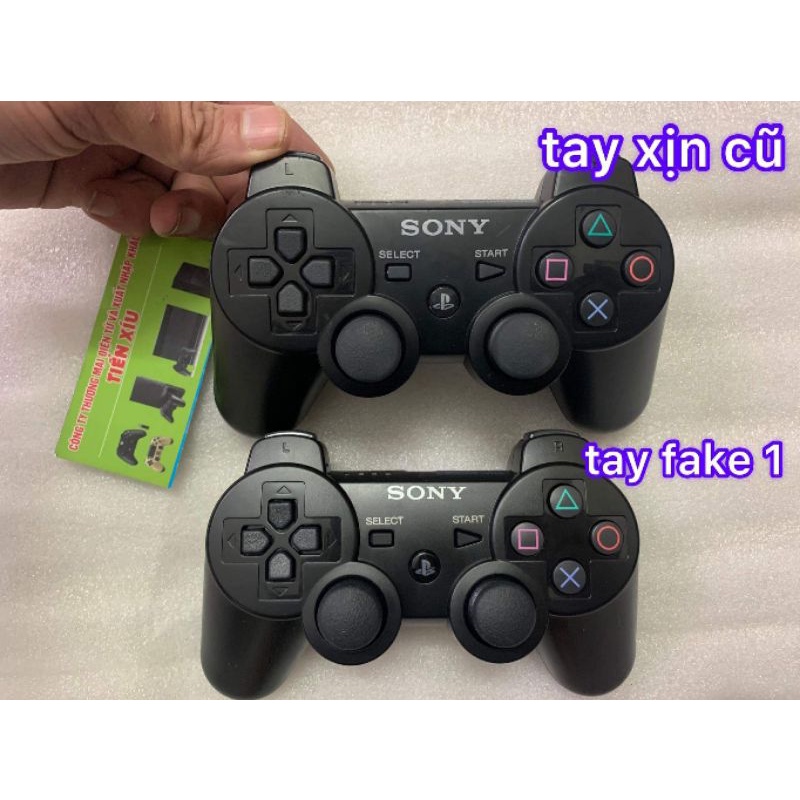 tay cầm ps3 cũ xịn bảo hành 5 ngày Tay Ps3 xịn hình thức 70% tay bấm PS3 cũ