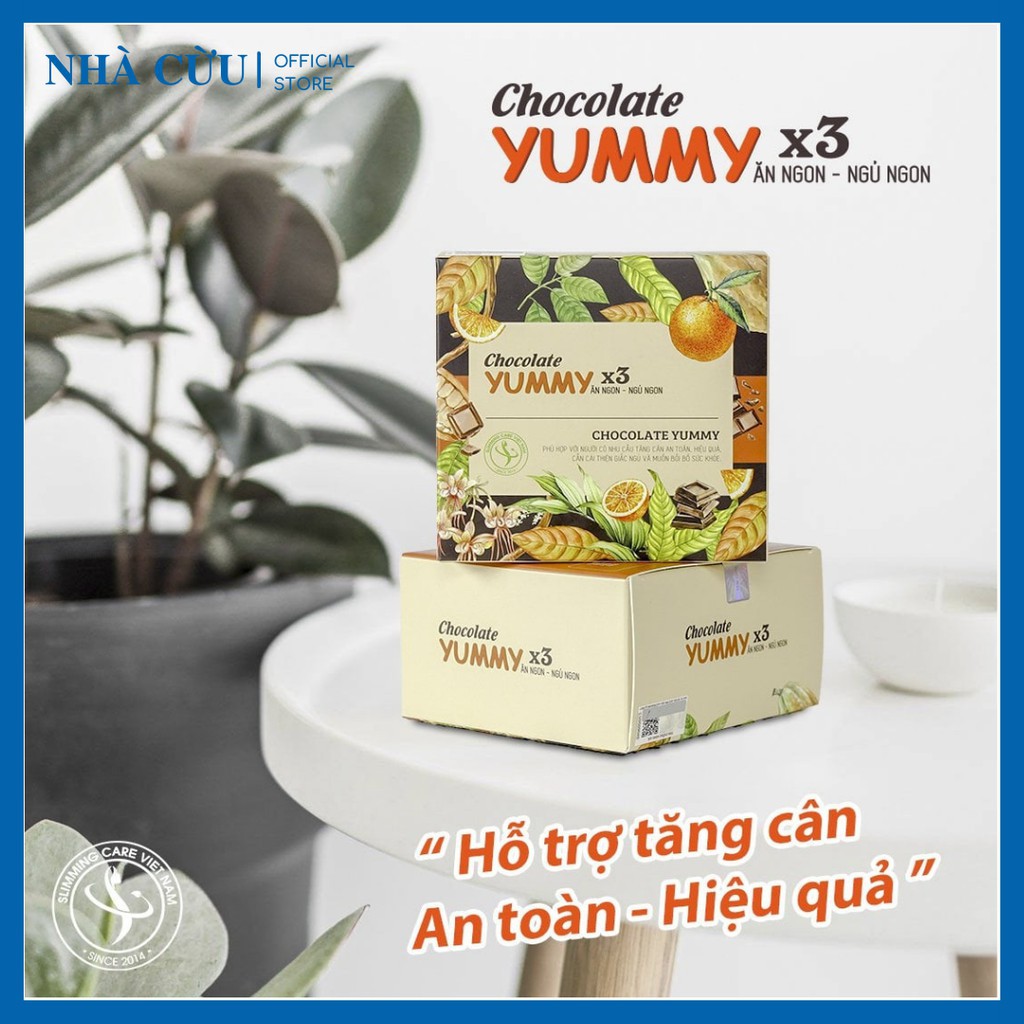 Chocolate Yummy x3 - Hỗ trợ tăng cân, ăn ngon, ngủ ngon