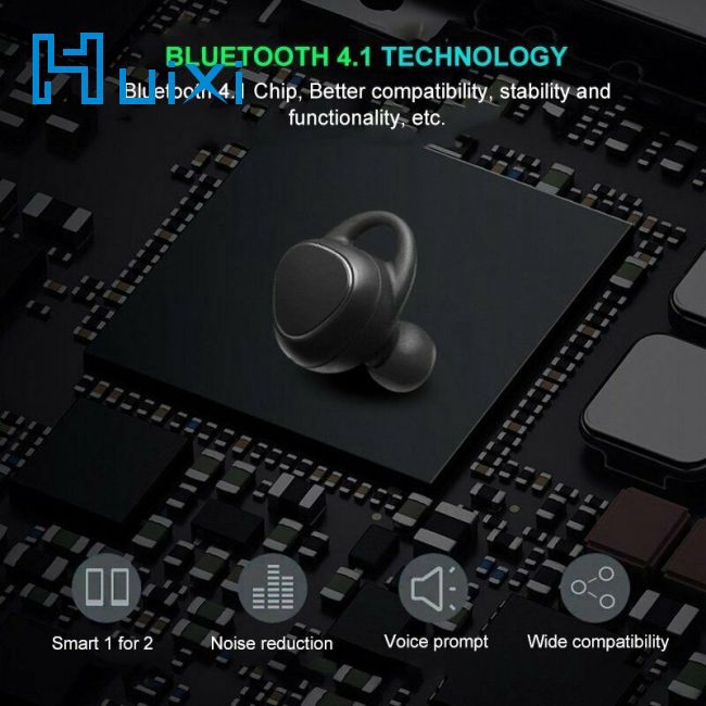 Bộ tai nghe bluetooth nhét trong kết nối không dây 400mAh Samsung Gear iConX SM-R150