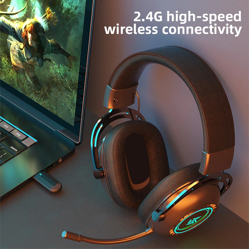 Tai Nghe Chụp Tai KZ GP20 Bluetooth 5.0 Kèm MIC ANC Chống Ồn Chủ Động