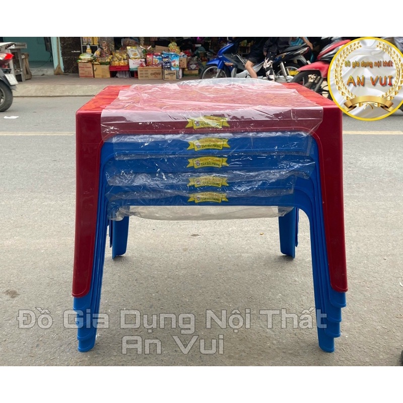 bàn nhựa vuông 65x50x45cm  best 5sao