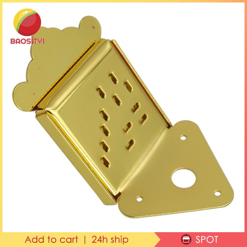 [Baosity1] Phần Đuôi Ngựa Đàn Mandolin Với Ốc Vít Thay Thế Màu Vàng DIY