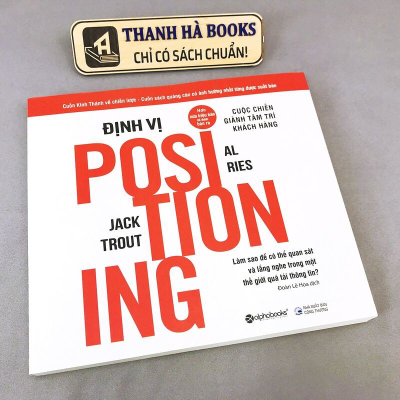 Sách - Định Vị - Cuộc Chiến Giành Tâm Trí Khách Hàng - Thanh Hà Books