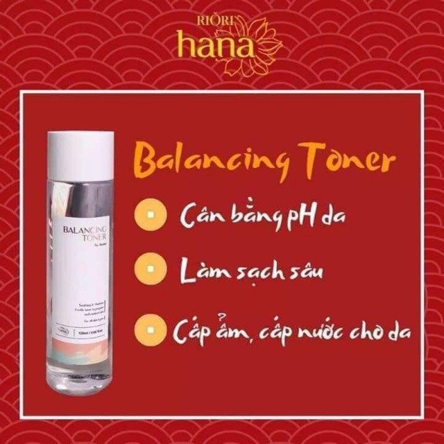 Nước Hoa Hồng Balancing Toner Riori 120ml – Làm Sạch Sâu, Se khit Lỗ Chân Lông | BigBuy360 - bigbuy360.vn
