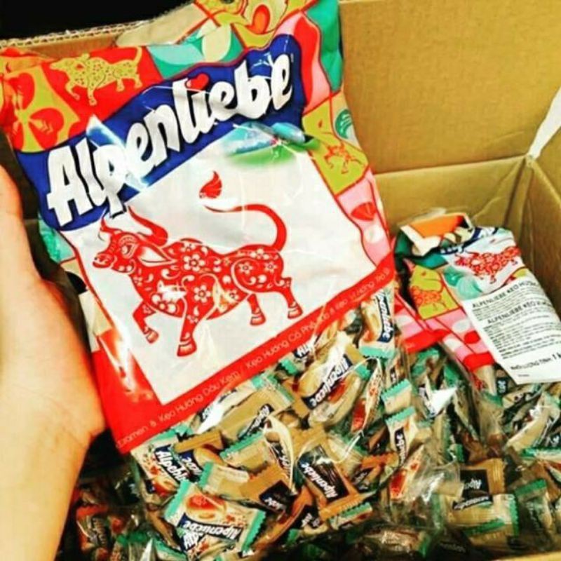 Kẹo béo alpenliebe 1 gói 1kg