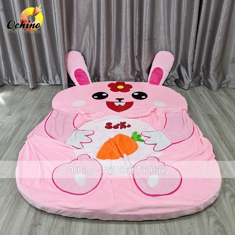 Nệm Hình Con Thú, Nệm Thú Handmade Cao Cấp Size 1M8-2M( Đặt Theo Yêu Cầu)