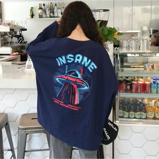 Áo Thun Nữ Dài tay Insance Dáng Áo Dài Tay Dáng Thụng Big Size Rộng