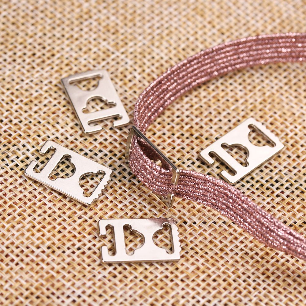 Set 4/8 khóa dây giày không cần buộc nhanh bằng kim loại thông dụng