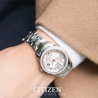 Đồng hồ nữ dây kim loại Citizen FE1140