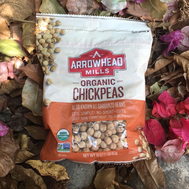 Đậu gà hữu cơ - Chickpeas Organic Arrowhead Mills 453g