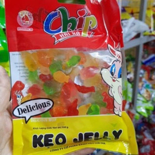 (ẢNH THẬT NHÀ CHỤP) Kẹo dẻo trái cây chip chip Hải Hà