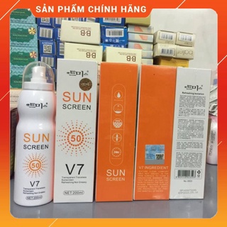 Xịt chống nắng hàn quốc sun screen v7
