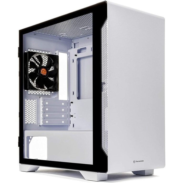 Vỏ case Thermaltake S100 Tempered Glass Snow Edition Hàng chính hãng