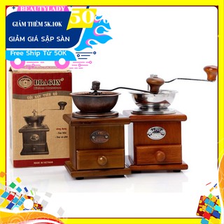 Cối Xay Tiêu, Cafe, Đậu Bằng Gỗ Đa Năng Và Tiện Lợi