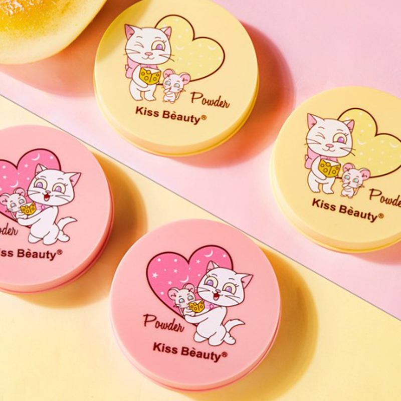 [Hàng mới về] Phấn Nén Kiss Beauty Kiềm Dầu Hiệu Quả | BigBuy360 - bigbuy360.vn