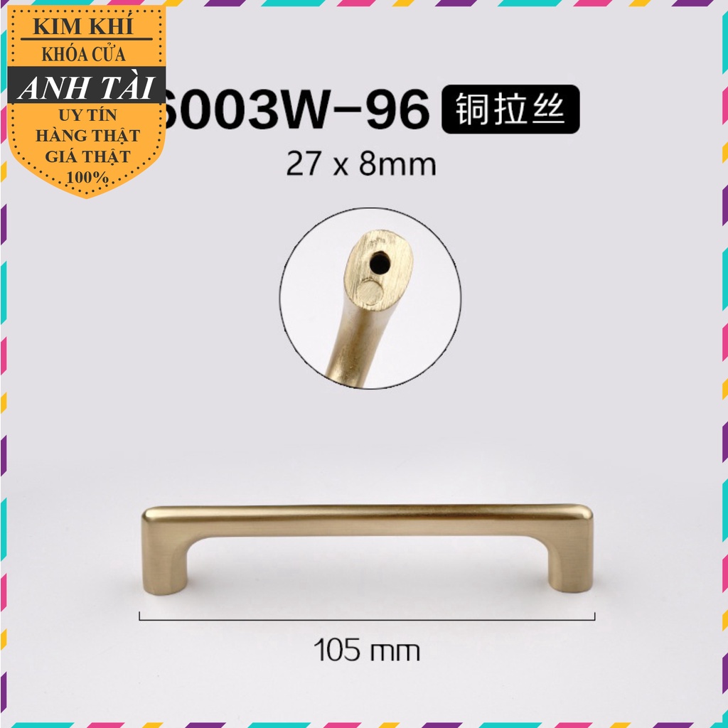 Tay nắm tủ bếp tủ áo, Tay Nắm Cửa Tủ Bằng Kim Loại Thiết Kế Hiện Đại Cho Nội Thất