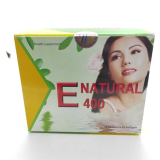 Viên uống vitamin e natural 400 chống oxy hoá đẹp da, vitamin a