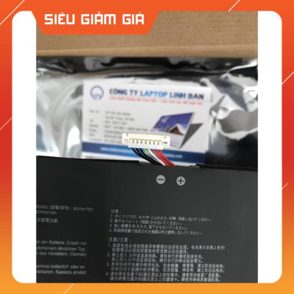 ⚡️[Pin zin] Pin 42Wh Asus VivoBook X411UA X411UF X411UN X411UQ S4200U (B31N1707) Battery