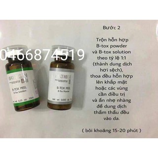 vi tảo btox peel