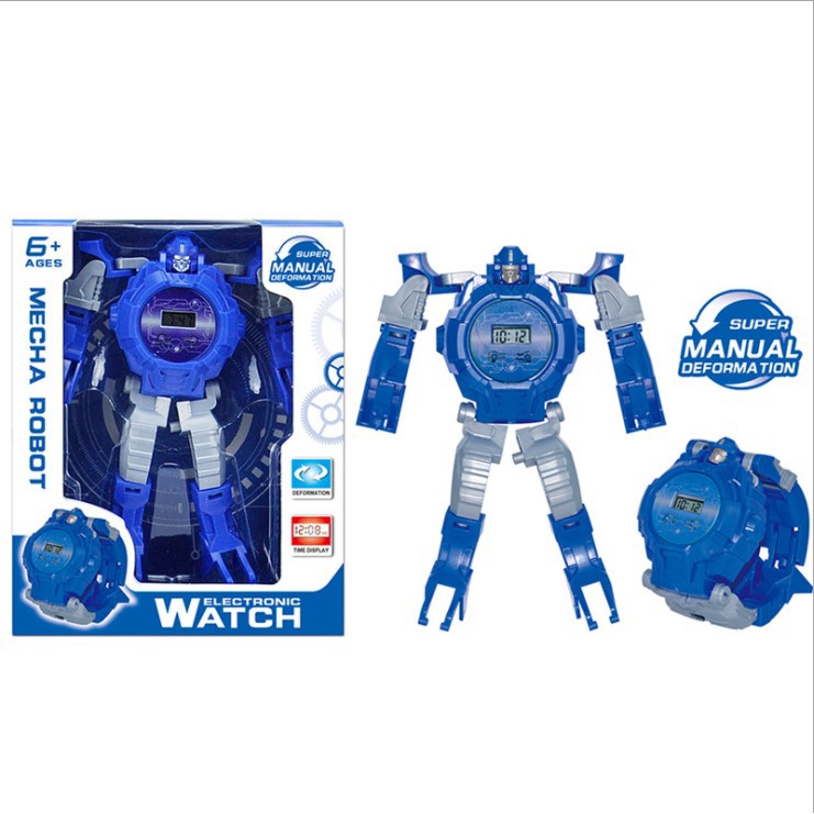 Đồ chơi đồng hồ điện tử trẻ em biến hình lắp ráp siêu nhân gao robot cho bé trai bé gái - LODITA | BigBuy360 - bigbuy360.vn