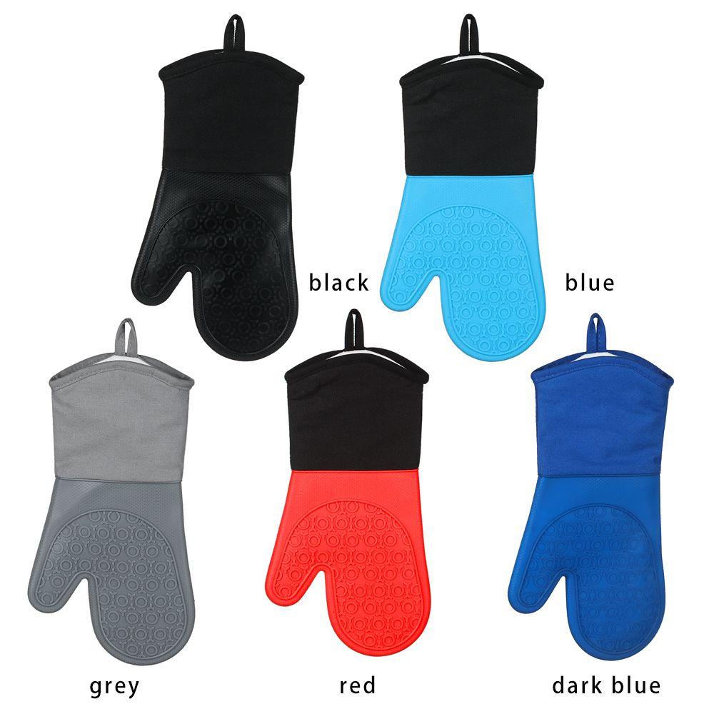 Găng Tay Silicone Cách Nhiệt Chống Trượt Dùng Cho Lò Vi Sóng