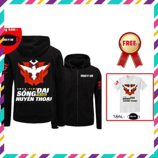 NEW- [KM Khủng ] Mua áo khoác Free Fire tặng kèm áo + bịt mặt freefire đẹp siêu ngầu giá rẻ nhất - MUA NGAY