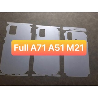Dán ppf samsung a51 , a71 full mặt sau phukienn360