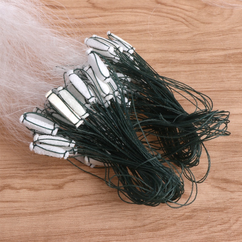 Lưới Đánh Bắt Cá 3 Lớp Chất Liệu Nylon Bền Dài 25m