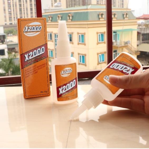 Keo dán đa năng X 2000 dán được mọi thứ siêu bền, Keo Dán Gỗ, Thủy Tinh, Dán Nhựa An Toàn Với Da Tay FERADO