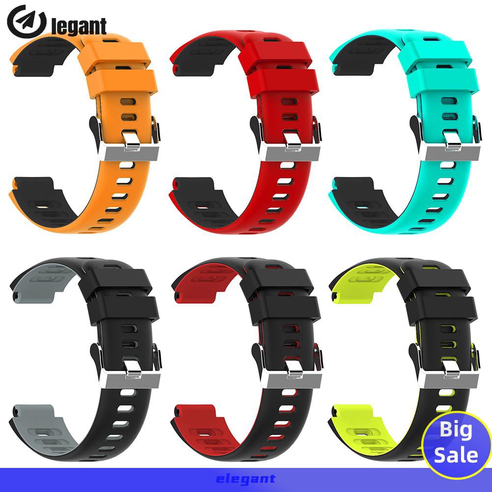 Dây Đeo Silicon Thay Thế Cho Đồng Hồ Thông Minh Garmin Forerunner 220 / 230 / 235 / 620 / 630 / 735xt