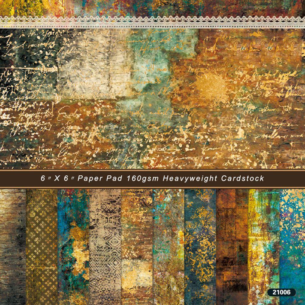 Set 1 24 Tấm Giấy 6 &quot;X6&quot; Làm Thiệp Origami Thủ Công Họa Tiết Động Vật