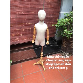 Manocanh Trẻ Em Tay Gỗ Thật