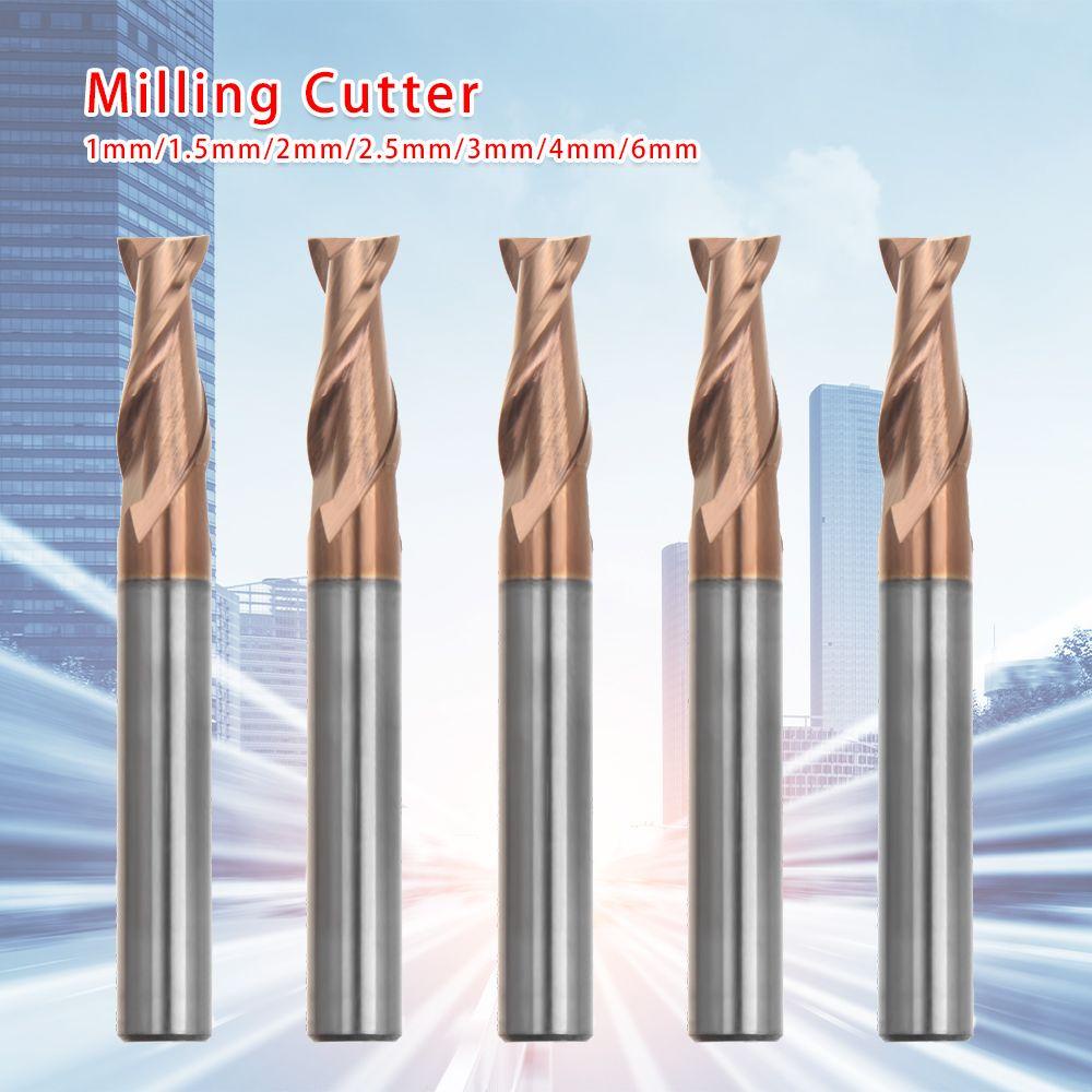 ESPO Đầu Mũi Khoan Cắt Bằng Hợp Kim Carbide Dài 2 Rãnh Kích Thước 50 / 75mm