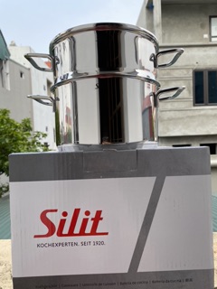 Bộ nồi xửng hấp Silit size 20cm