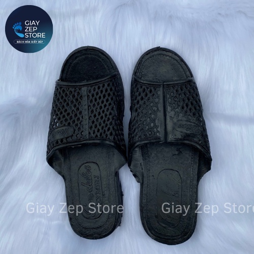 [Dép đi trong nhà]Dép tổ ong đen giá rẻ, đi trong nhà tắm, văn phòng size 35-42